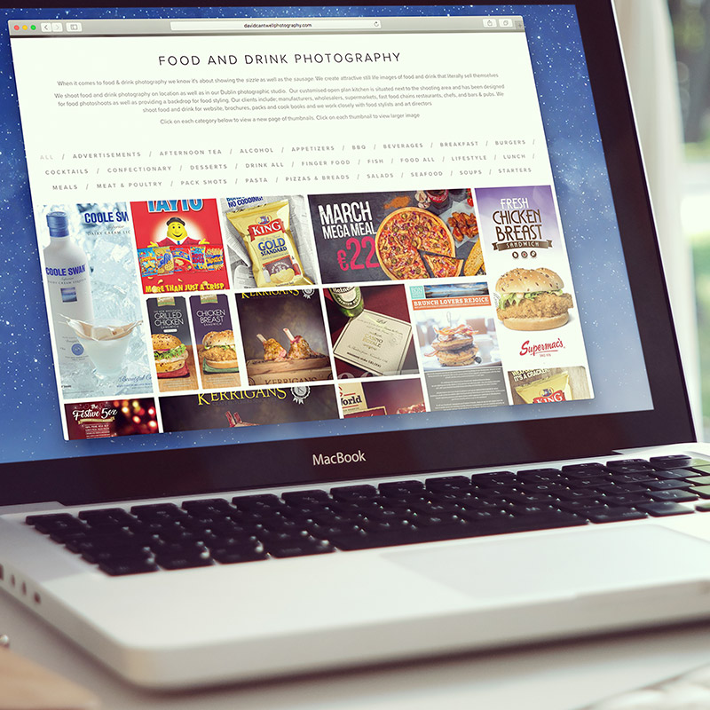 David Cantwell Website Laptop