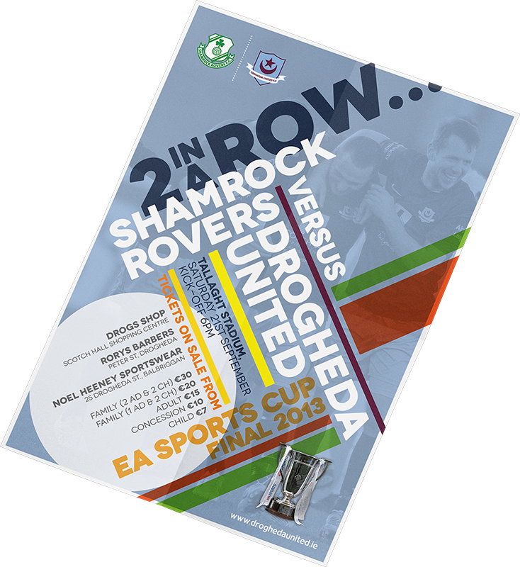 Drogheda United Poster Design
