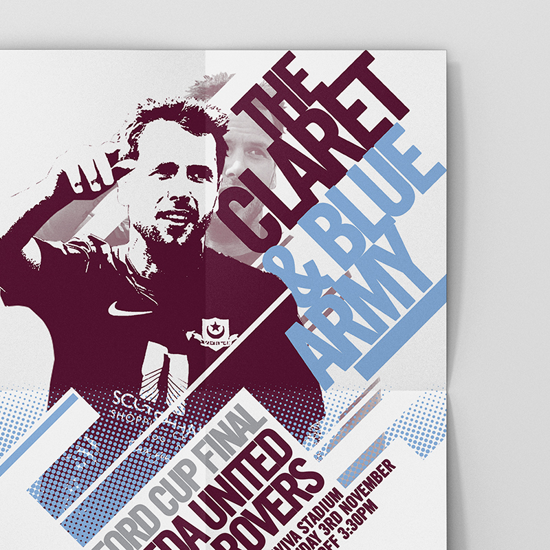 Drogheda United v Sligo Rovers Cup Final Poster