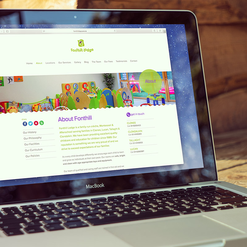 Fonthill Lodge Website