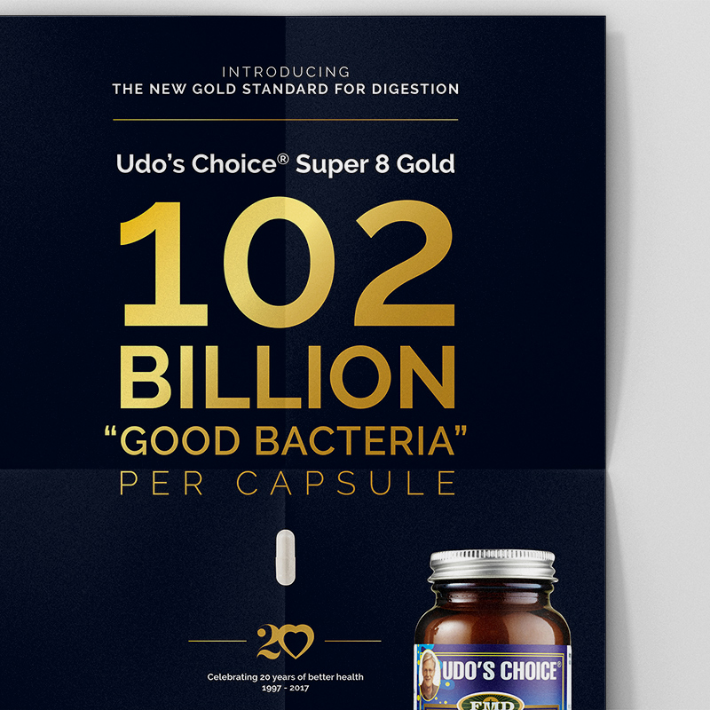 Udo's Choice Super 8 Gold Poster